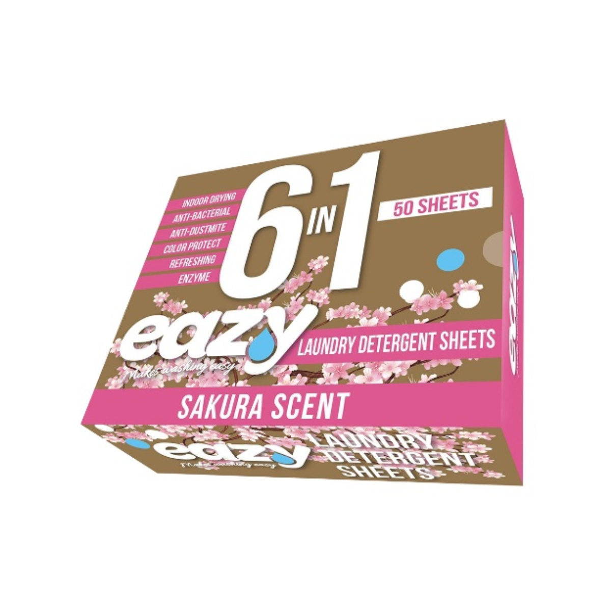 Eazy Laundry Sheet (6 in 1) Sakura (110x140mm) Eazy Laundry Sheet (6 in 1) Sakura (110x140mm)