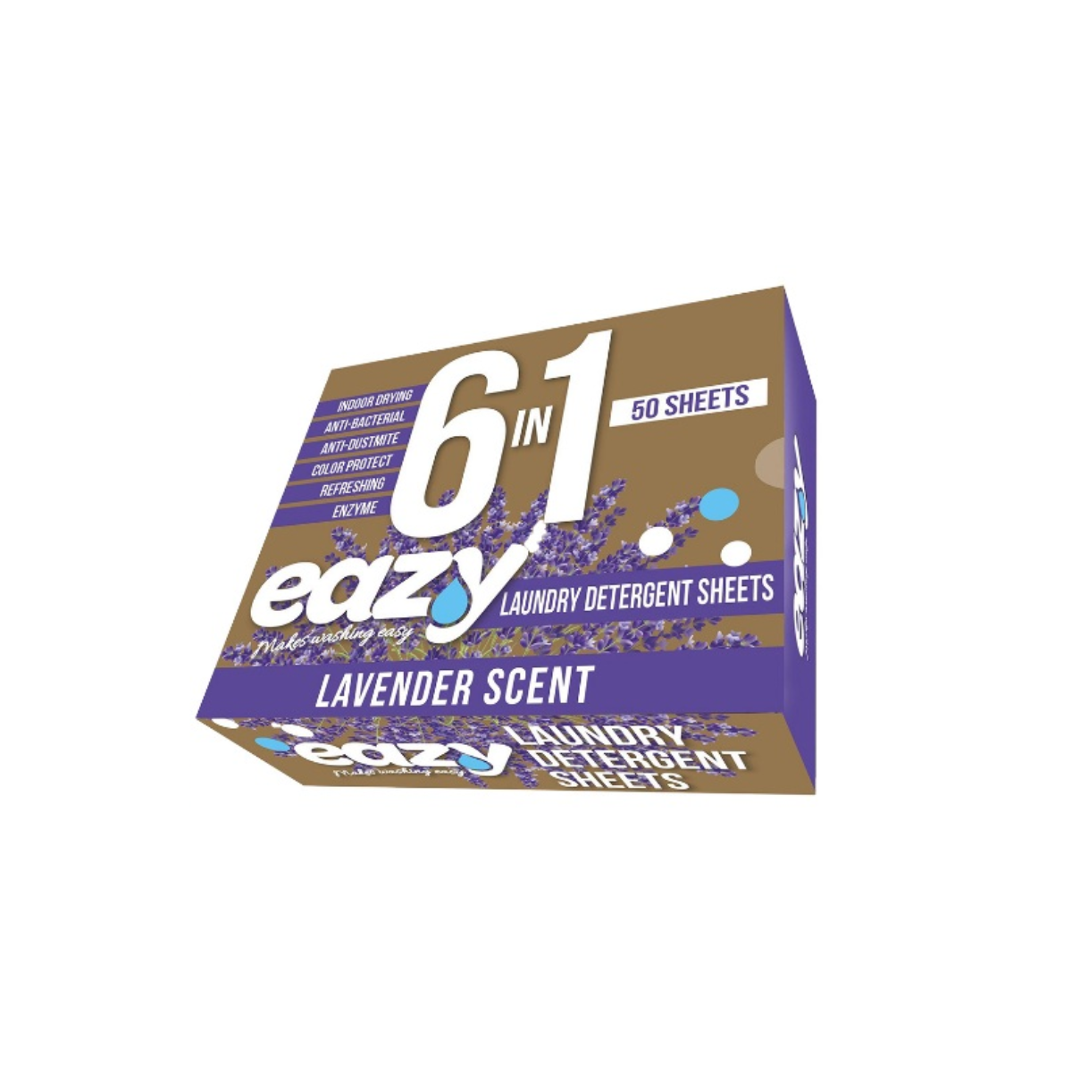 Eazy Laundry Sheet (6 in 1) Lavender(110x140mm) Eazy Laundry Sheet (6 in 1) Lavender(110x140mm)