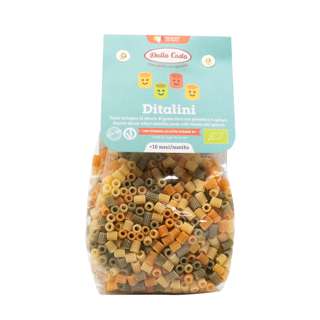 Dalla Costa Organic Tricolor Ditalini Pasta Dalla Costa Organic Tricolor Ditalini Pasta
