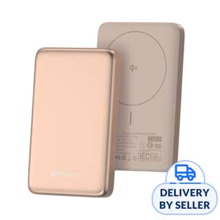 Mazer MagAir21 10,000mAh Wireless Power Bank Qi2 - Titanium