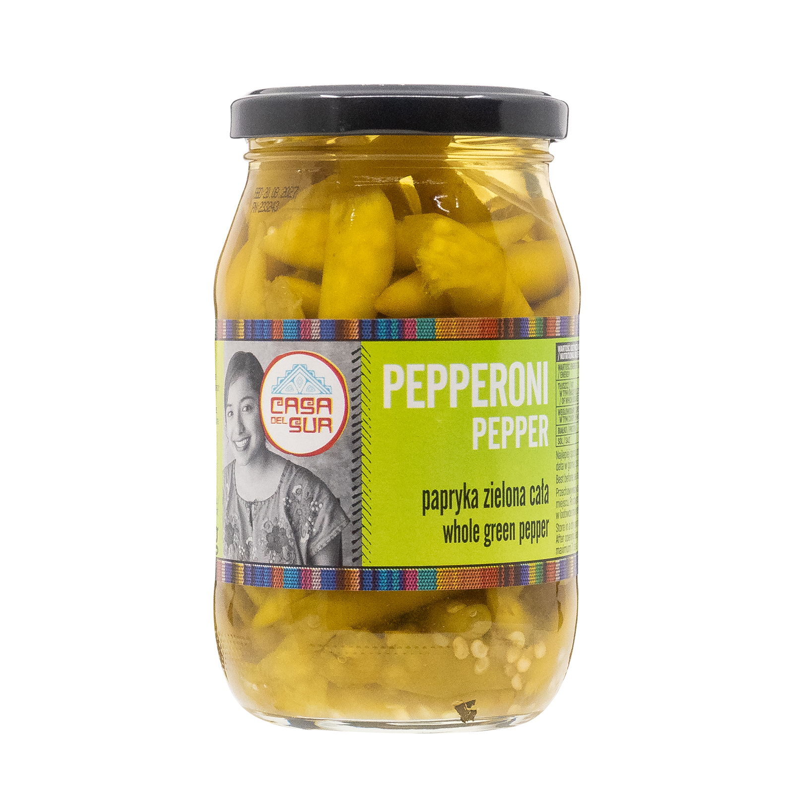 Casa del Sur Green Pepperoni Peppers Whole | NTUC FairPrice