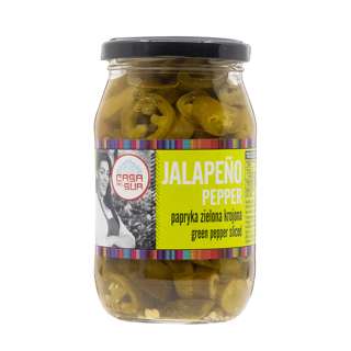 Casa del Sur Green Jalapeno Peppers Sliced Casa del Sur Green Jalapeno Peppers Sliced