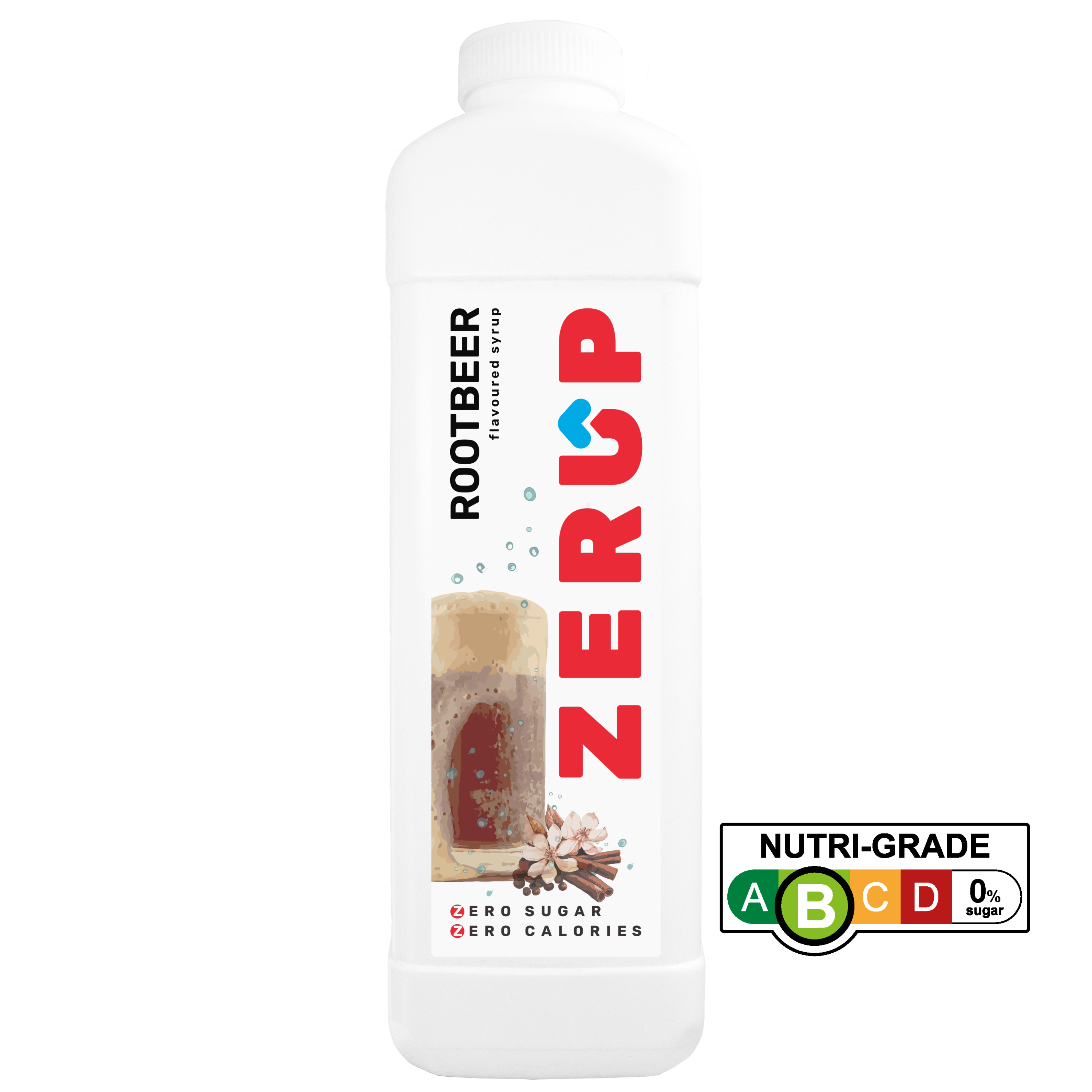 Zerup Zero Sugar Syrup - Rootbeer