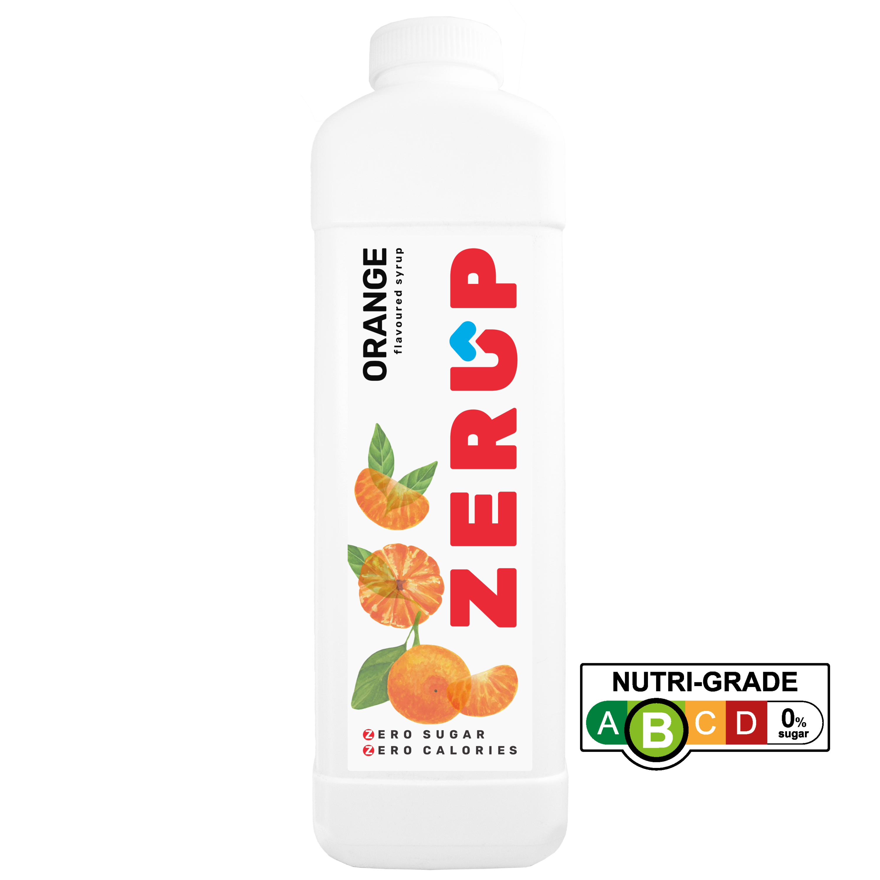 Zerup Zero Sugar Syrup - Orange