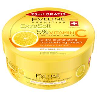 Eveline Extra Soft Moisturizing Cream - 5% Vitamin C Niacin