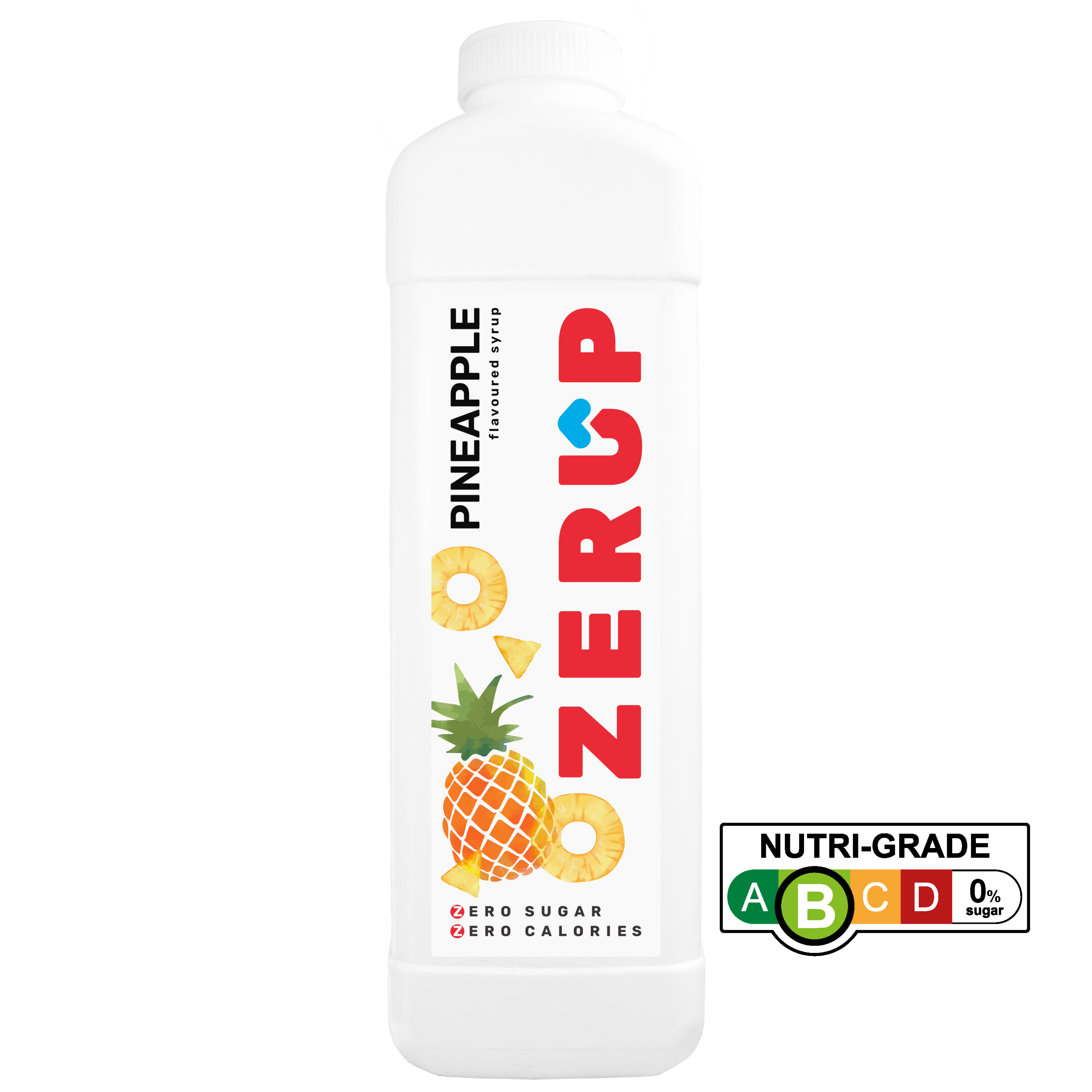 Zerup Zero Sugar Syrup - Pineapple
