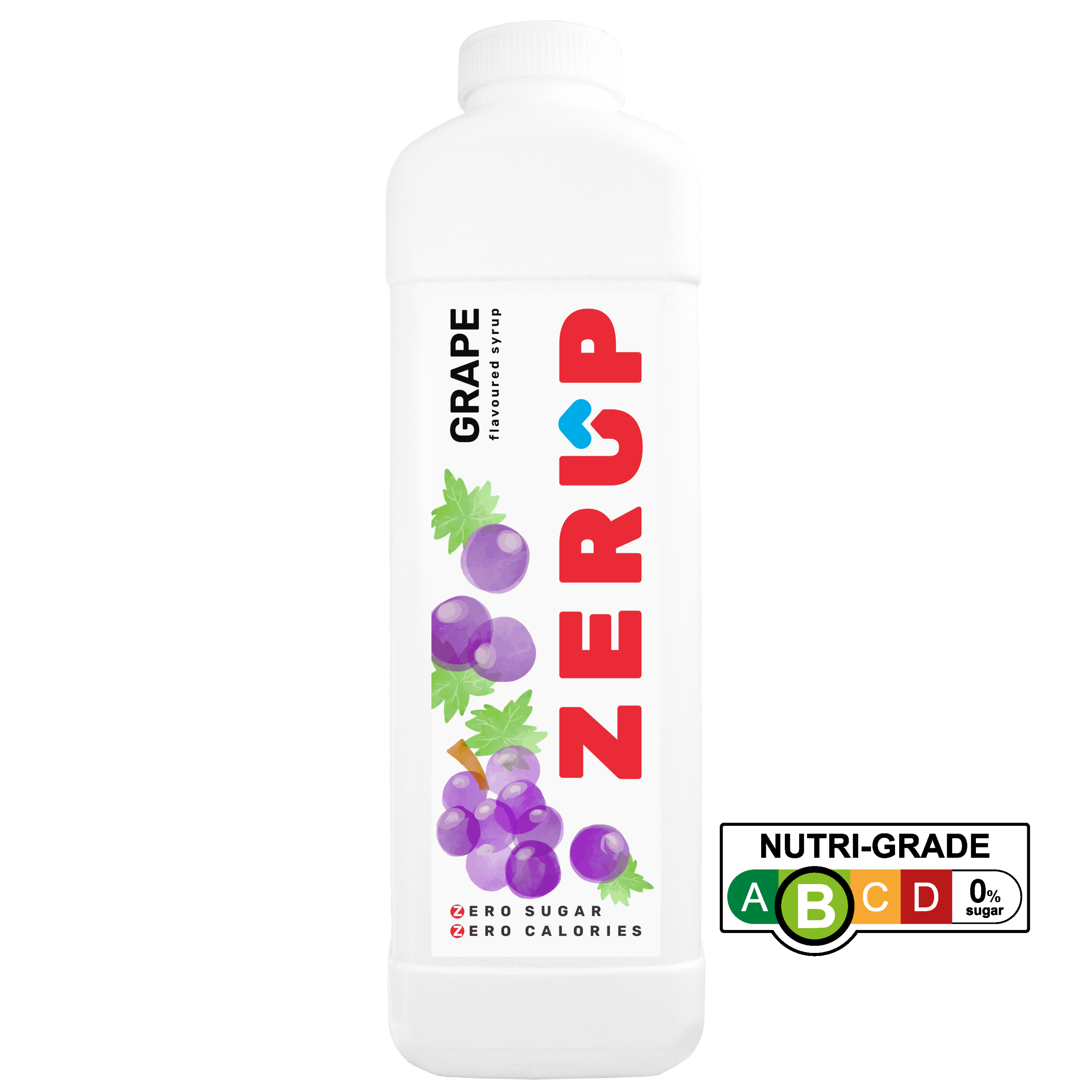 Zerup Zero Sugar Syrup - Grape