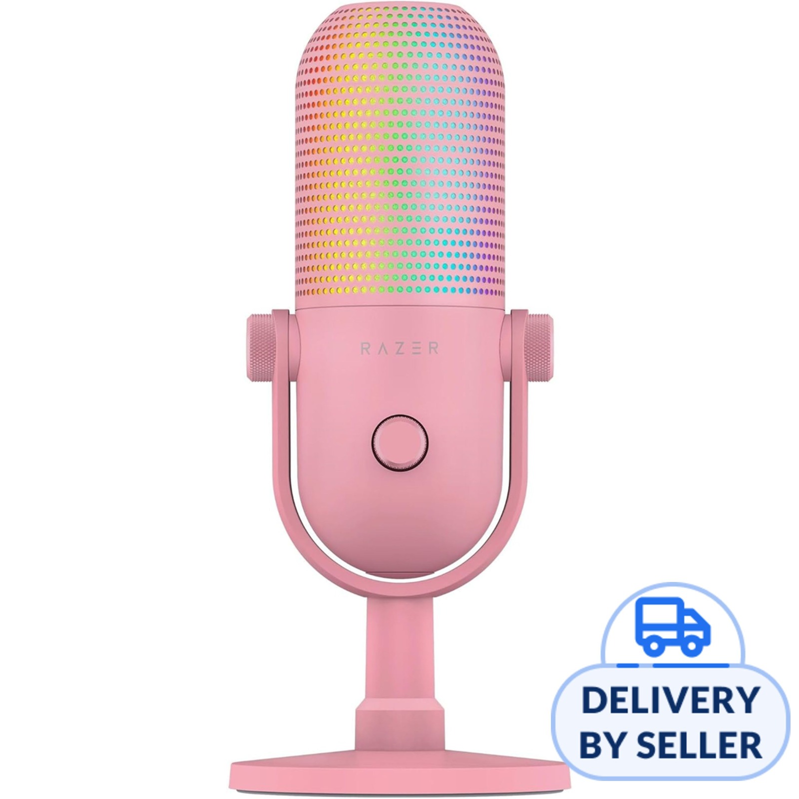 Razer Seiren V3 Chroma - RGB USB Mic, Quartz Edition