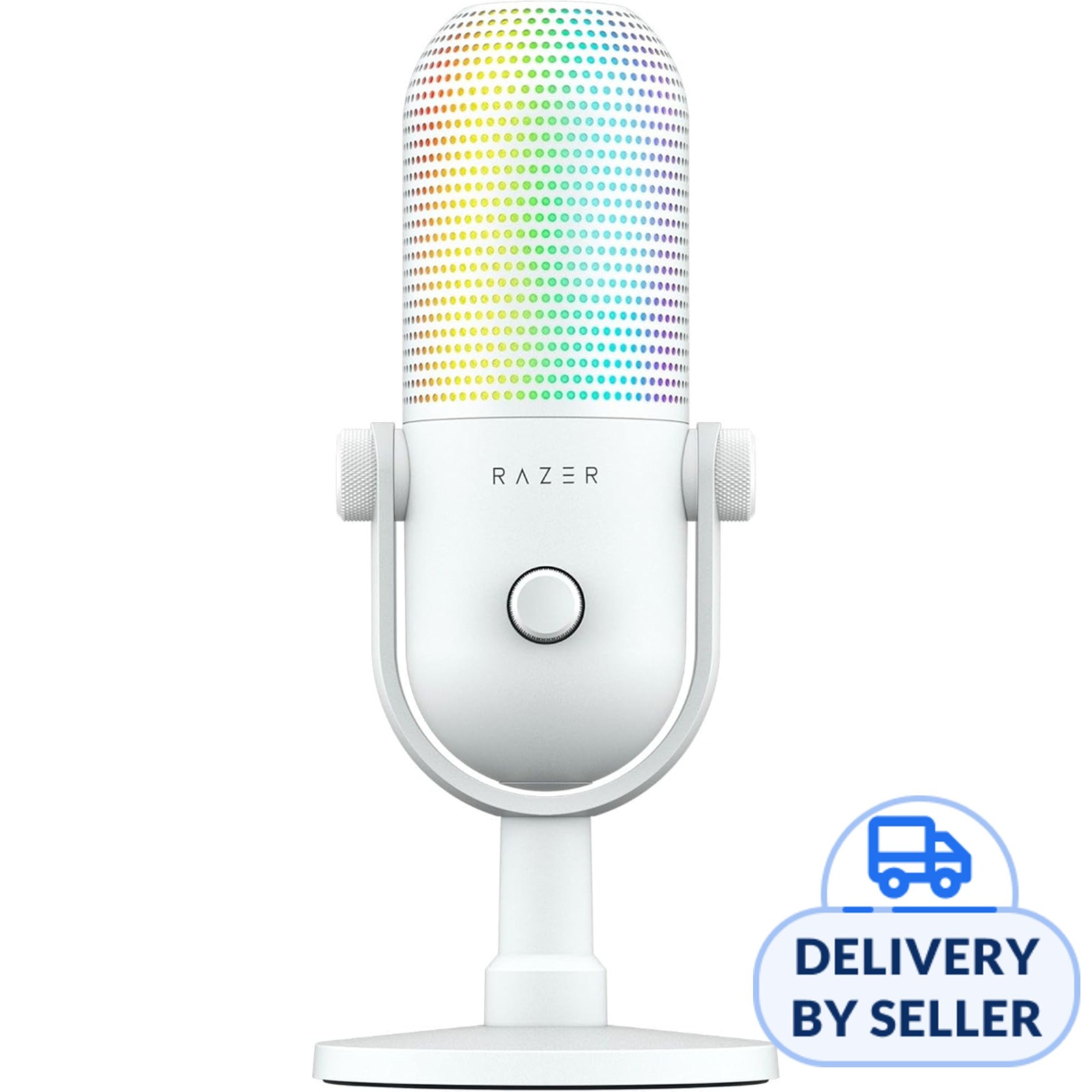 Razer Seiren V3 Chroma - RGB USB Mic, White Edition