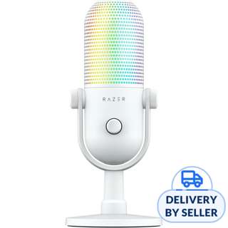 Razer Seiren V3 Chroma - RGB USB Mic, White Edition Razer Seiren V3 Chroma - RGB USB Mic, White Edition