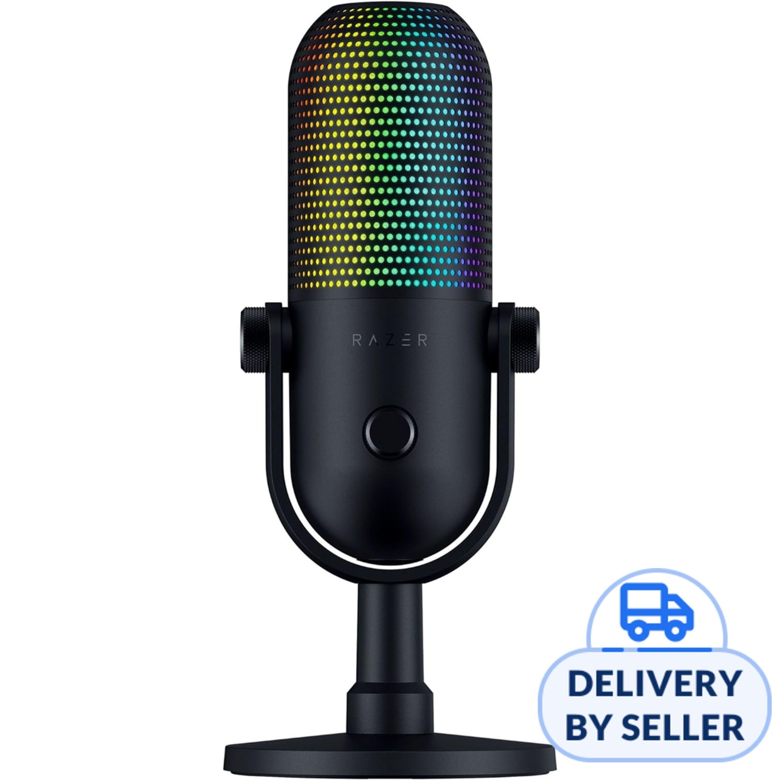 Razer Seiren V3 Chroma - RGB USB Mic with Tap-to-Mute