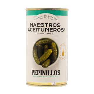 Maestros Aceituneros Mini Gherkins in Anchovy Flavoured Oil