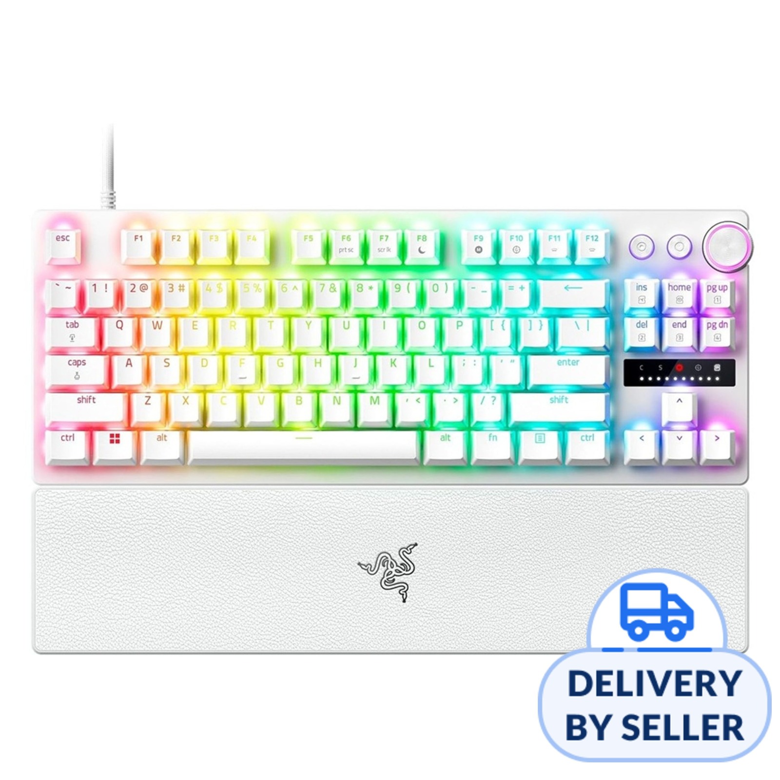 Razer Huntsman V3 Pro Mini White - 60% Esports US FRML | NTUC