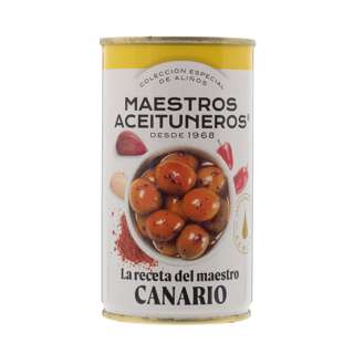 Maestros Aceituneros Green Olives in Canario Sauce