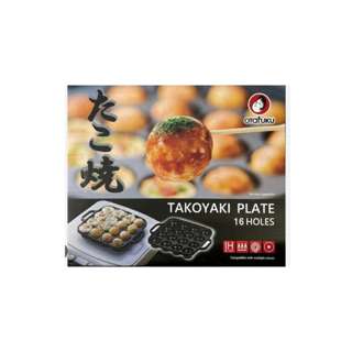 Otafuku Japan Takoyaki Plate 16 holes (Iron Casting Type) Otafuku Japan Takoyaki Plate 16 holes (Iron Casting Type)