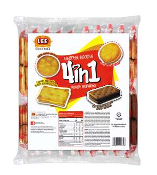 Lee Assorted 4 in 1 - 20 sachets x 4pcs