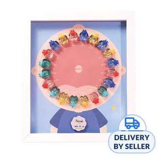 Baby Tooth Organiser Photo Frame - Boy