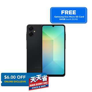 Samsung Galaxy A06 5G 128GB - Black