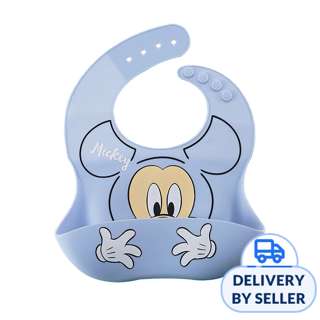 Disney Mealtime Silicone Bib - Mickey