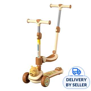 Disney 3 In 1 Foldable Scooter - 3D Pooh