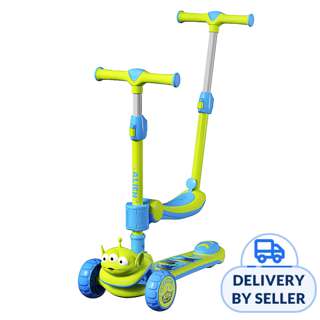 Disney 3 In 1 Foldable Scooter - 3D Alien