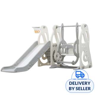 Smart System 3 in 1 Toddler Playground - Grey Smart System 3 in 1 Toddler Playground - Grey