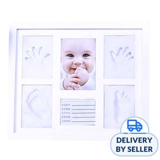 Newborn Photo Frame - 4 Clay + 1 Photo Newborn Photo Frame - 4 Clay + 1 Photo