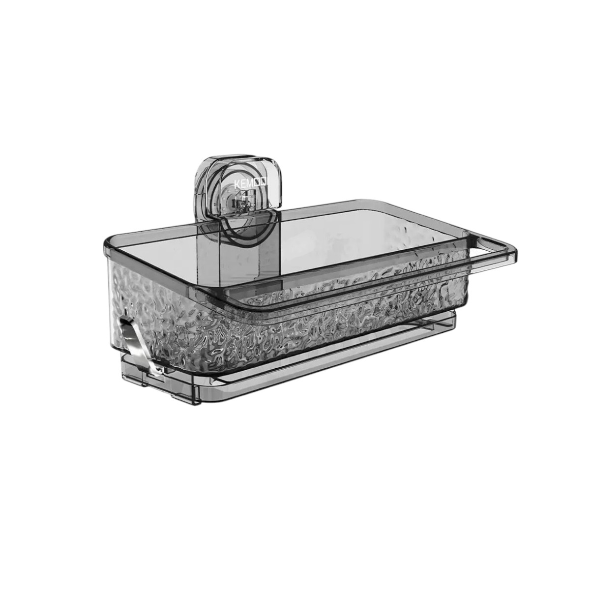 Wall-Mounted Suction Cups Storage Racks - (Grey) | NTUC FairPrice