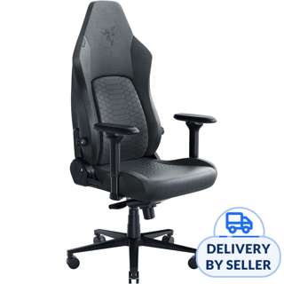 Razer Iskur V2-Dark Grey Fabric Gaming Chair Lumbar Support Razer Iskur V2-Dark Grey Fabric Gaming Chair Lumbar Support