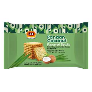 Pandan Coconut Flavoured Biscuits
