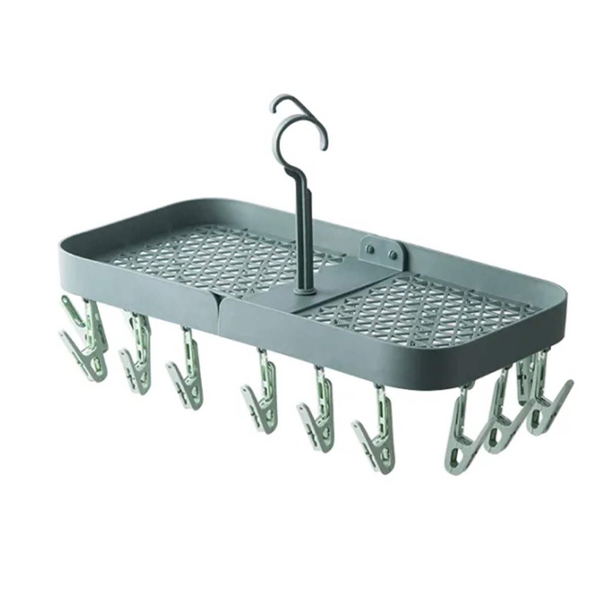 Sweet Home KL013 Multi-function Foldable Hanger - Green