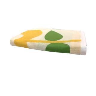 Sweet Home Pure Cotton Spring Flower Towel - L Yellow