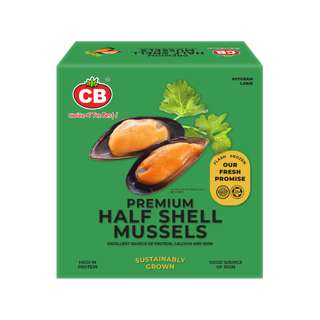 CB Premium Half Shell Mussel