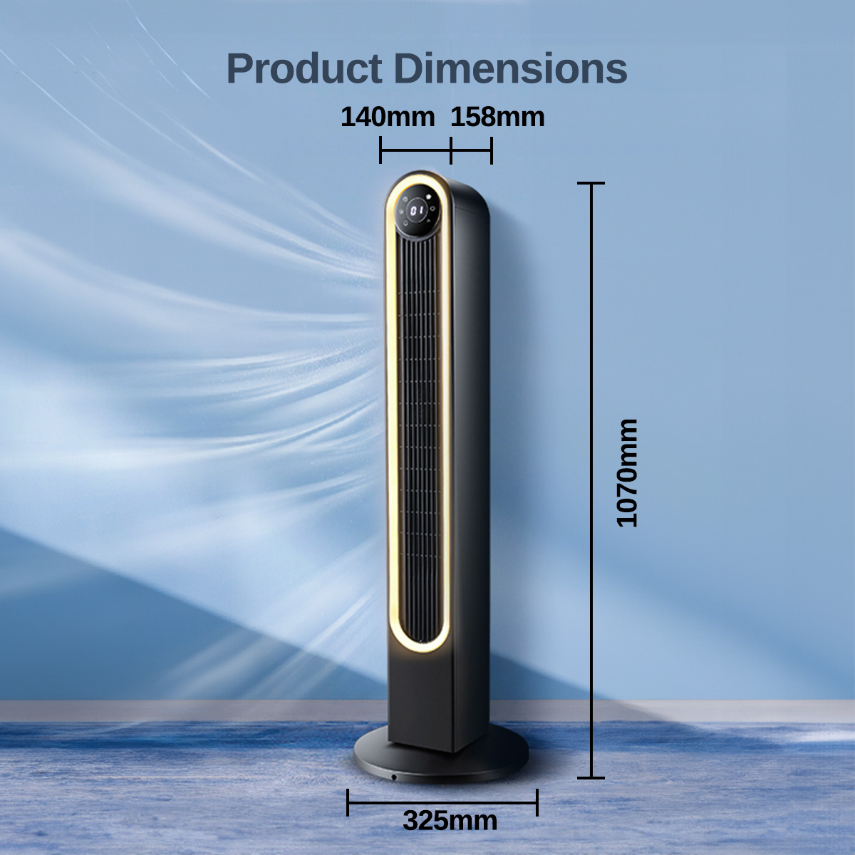 Dyson Cool Tower Fan AM07 White/Silver | NTUC FairPrice