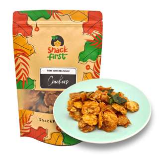 SnackFirst Tom Yum Belinjau - Emping Crackers Belinjo Chips