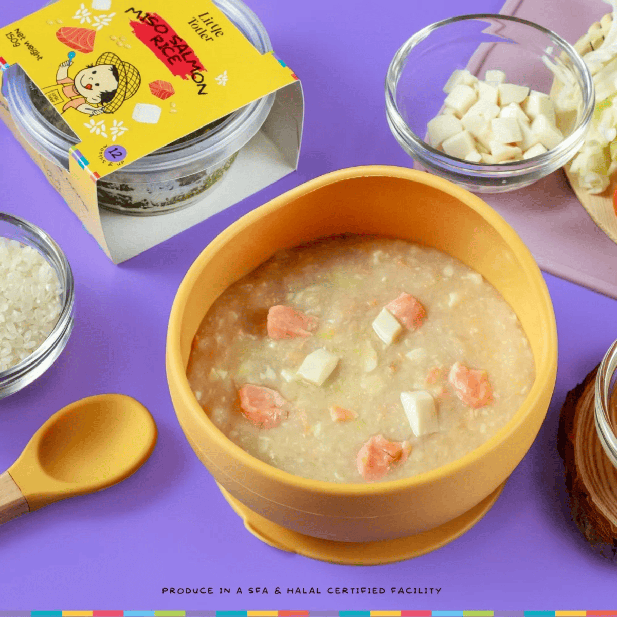 Miso Salmon Rice - Frozen