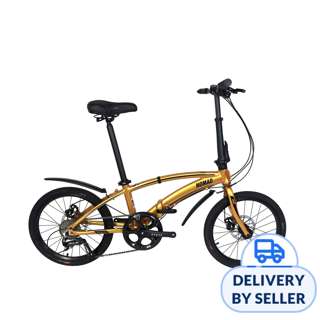 Nomad X6 PRO Aluminium Bicycle 9S Shimano Altus - Gold Nomad X6 PRO Aluminium Bicycle 9S Shimano Altus - Gold