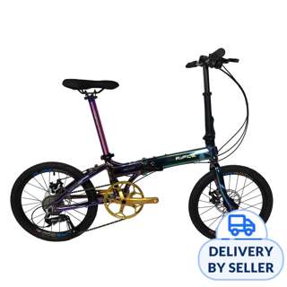 Rifle RD10 Foldable 9S Bicycle Litepro Edition - Rainbow