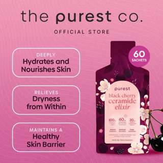 The Purest Co Black Cherry Ceramide Elixir