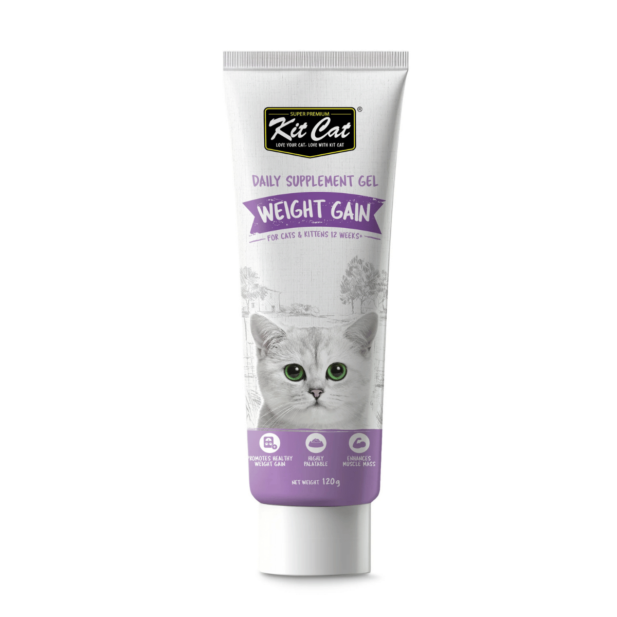 Kit Cat Supplement Gel For Cats & Kittens - Weight Gain