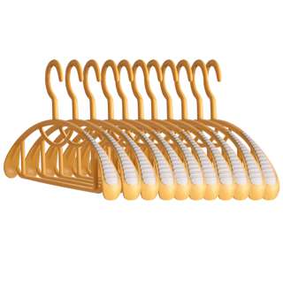 Sweet Home Padded Wide Shoulder Hanger - Yellow Sweet Home Padded Wide Shoulder Hanger - Yellow