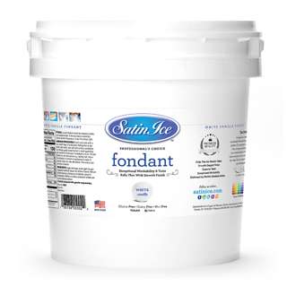 Satin Ice Fondant - White (Vanilla) Satin Ice Fondant - White (Vanilla)