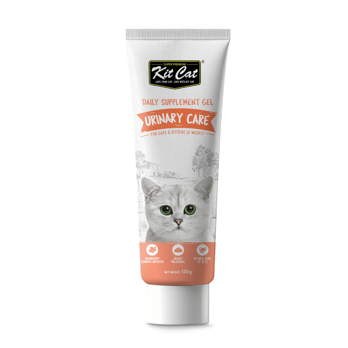Kit Cat Supplement Gel For Cats & Kittens - Urinary Care