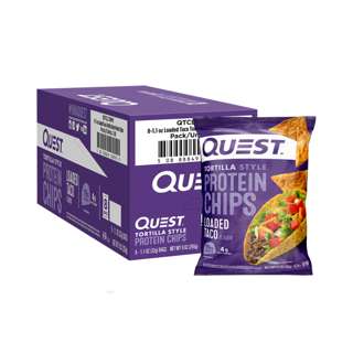 Quest Protein Chip - Tortilla Chips Loaded Taco Quest Protein Chip - Tortilla Chips Loaded Taco