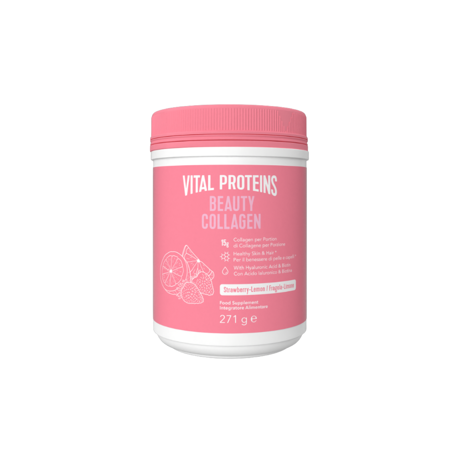 Vital Proteins Beauty Collagen Strawberry Lemon