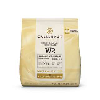 Callebaut Finest Belgian Chocolate Callets - White (28%)