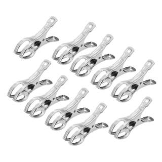 Stainless Steel Metal Clothes Pegs - Large