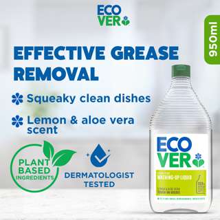 Ecover Washing-Up Liquid - Lemon & Aloe Vera Ecover Washing-Up Liquid - Lemon & Aloe Vera
