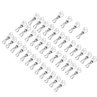 Stainless Steel Metal Clothes Pegs - Small