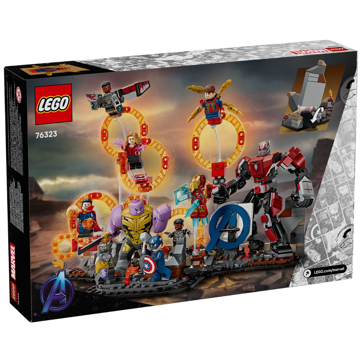 J-761 J-762 J-763 セット LEGO 76323 Marvel Endgame Final Battle | NTUC FairPrice